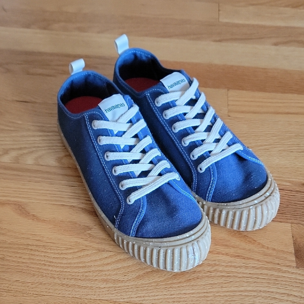 Havaianas TNS Canvas Roots Blue Shoes 10W 8.5M